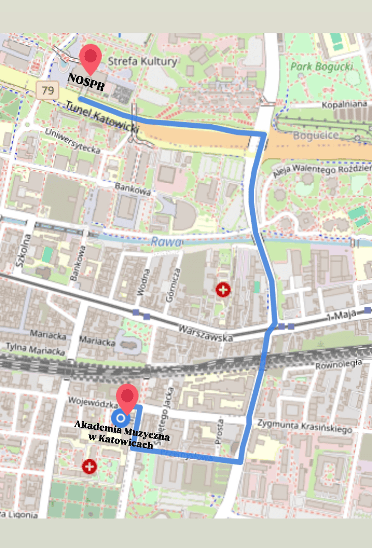 European Clarinet Congress Mapa